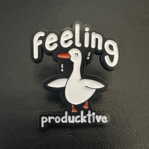 Feeling Productive Pin